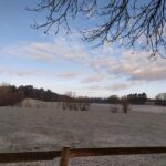 Landschaft am Morgen