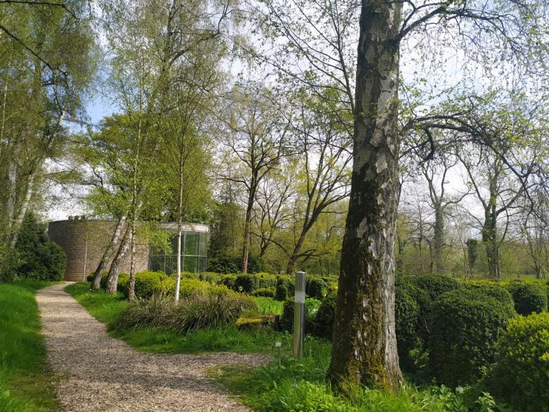 Graubner Pavillon im Park des Museums "Insel Hombroich"